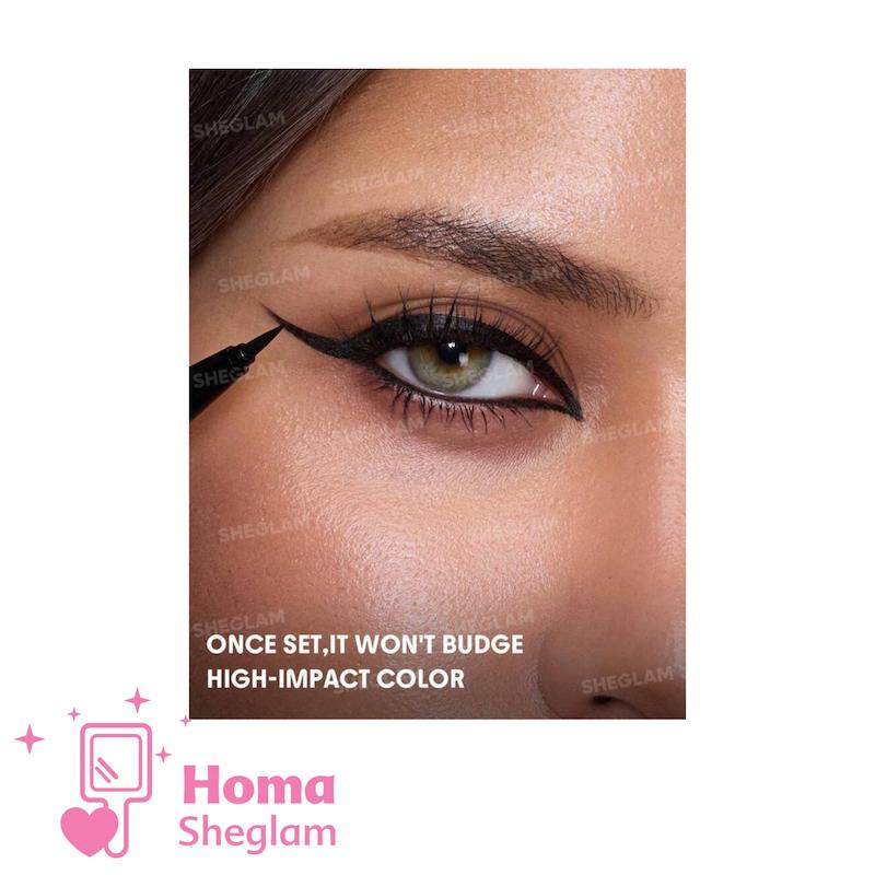 خط چشم ماژیکی مشکی شیگلم مدل Stay Inked Eyeliner Pen