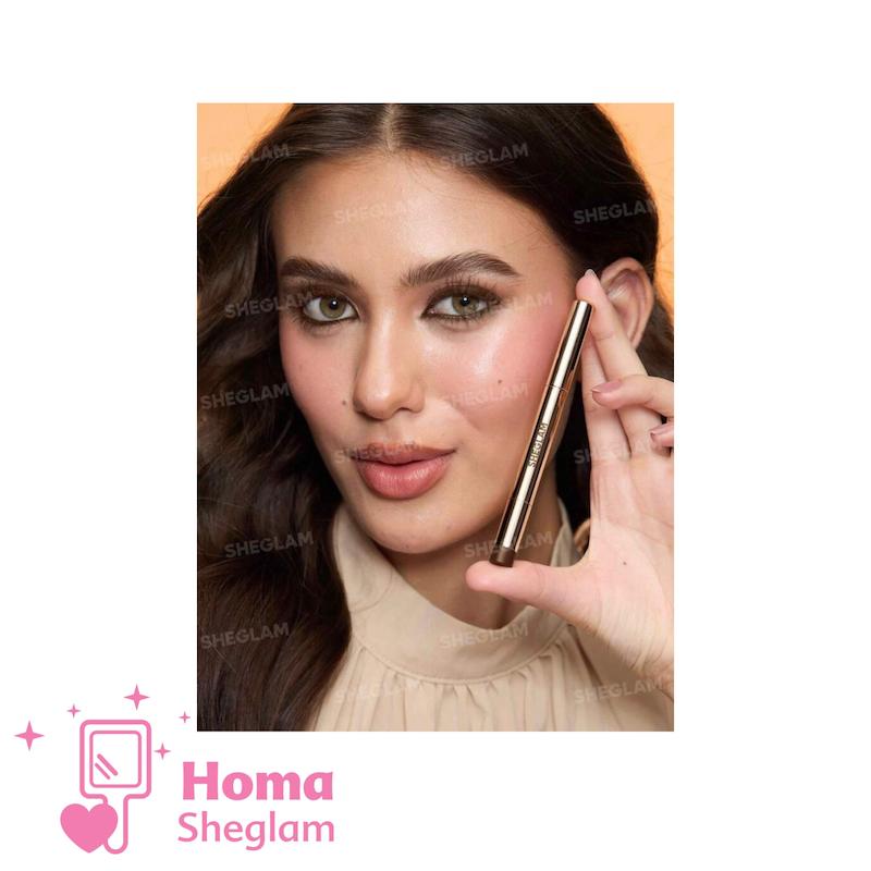 خط چشم و مداد چشم کرمی کژال تراش دار شیگلم  رنگ قهوه‌ای Brown مدل Kohl Kajal Eyeliner 
