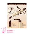 خط چشم و مداد چشم کرمی کژال تراش دار شیگلم  رنگ قهوه‌ای Brown مدل Kohl Kajal Eyeliner 