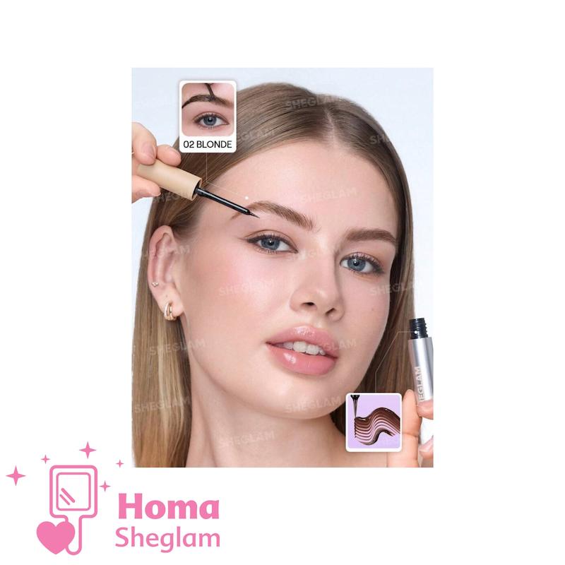 ژل و تینت تتو ابرو پیل‌آف شیگلم رنگ Blonde مدل  | SHEGLAM Peel Off Eyebrow Gel