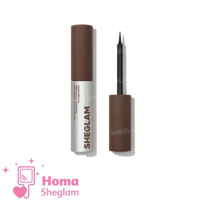 ژل و تینت تتو ابرو پیل‌آف شیگلم رنگ Chocolate مدل  | SHEGLAM Peel Off Eyebrow Gel