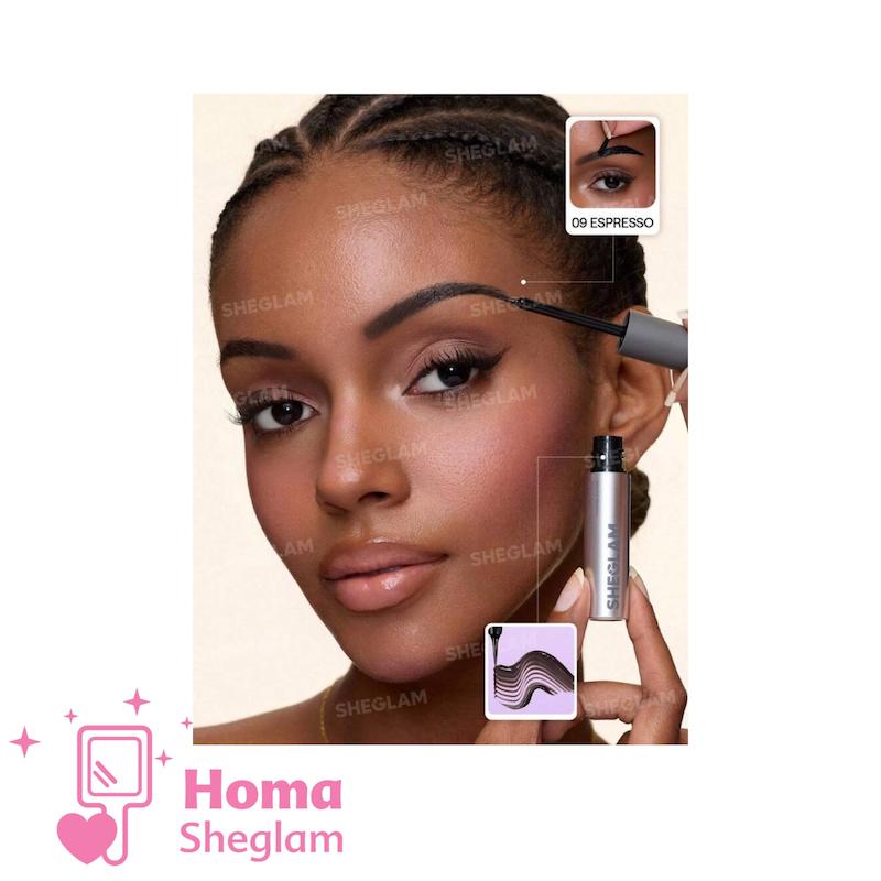ژل و تینت تتو ابرو پیل‌آف شیگلم رنگ Espresso مدل  | SHEGLAM Peel Off Eyebrow Gel