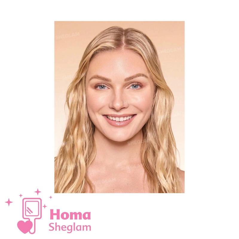 کرم پودر ساتین ابریشمی شیگلم رنگ Buttercream مدل Skin Sync Satin Foundation