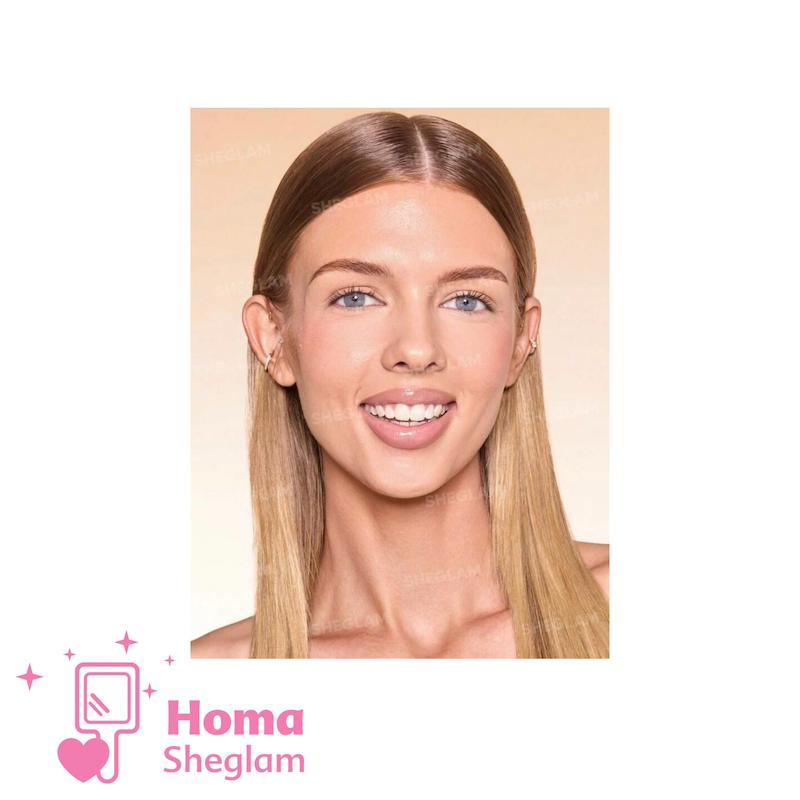کرم پودر ساتین ابریشمی شیگلم رنگ Porcelain  مدل Skin Sync Satin Foundation