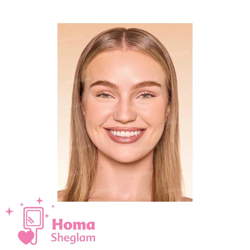 کرم پودر ساتین ابریشمی شیگلم رنگ Fair  مدل Skin Sync Satin Foundation
