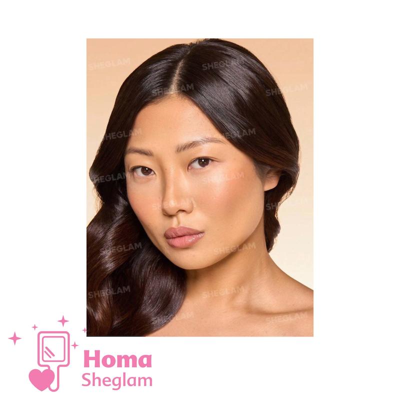 کرم پودر ساتین ابریشمی شیگلم رنگ Bamboo مدل Skin Sync Satin Foundation