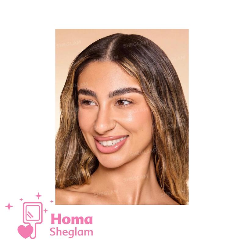 کرم پودر ساتین ابریشمی شیگلم رنگ Nude  مدل Skin Sync Satin Foundation