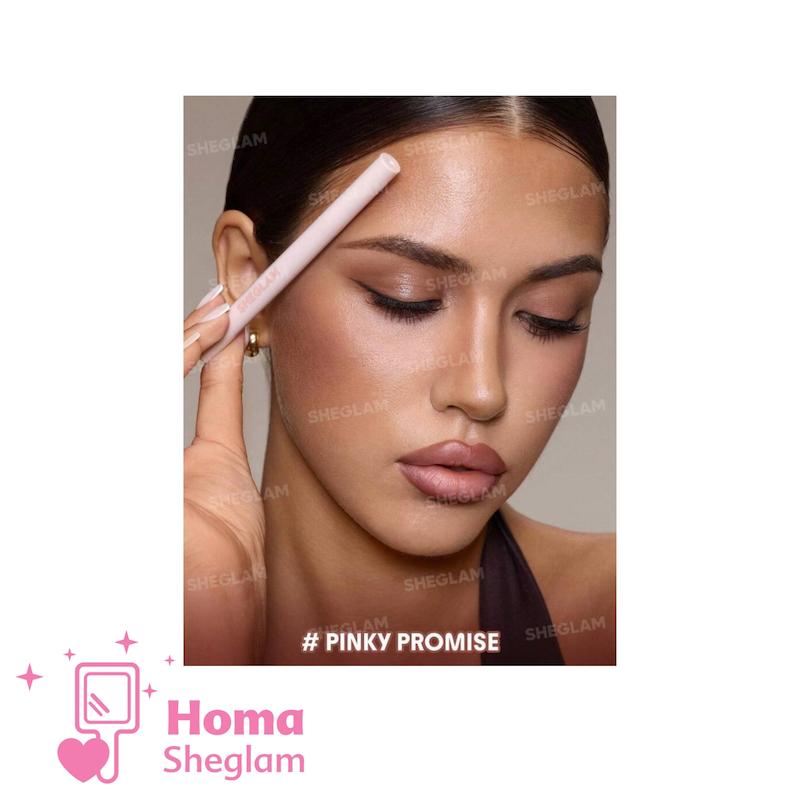 خط لب مایع ماژیکی رنگ ثابت شیگلم رنگPinky Promise