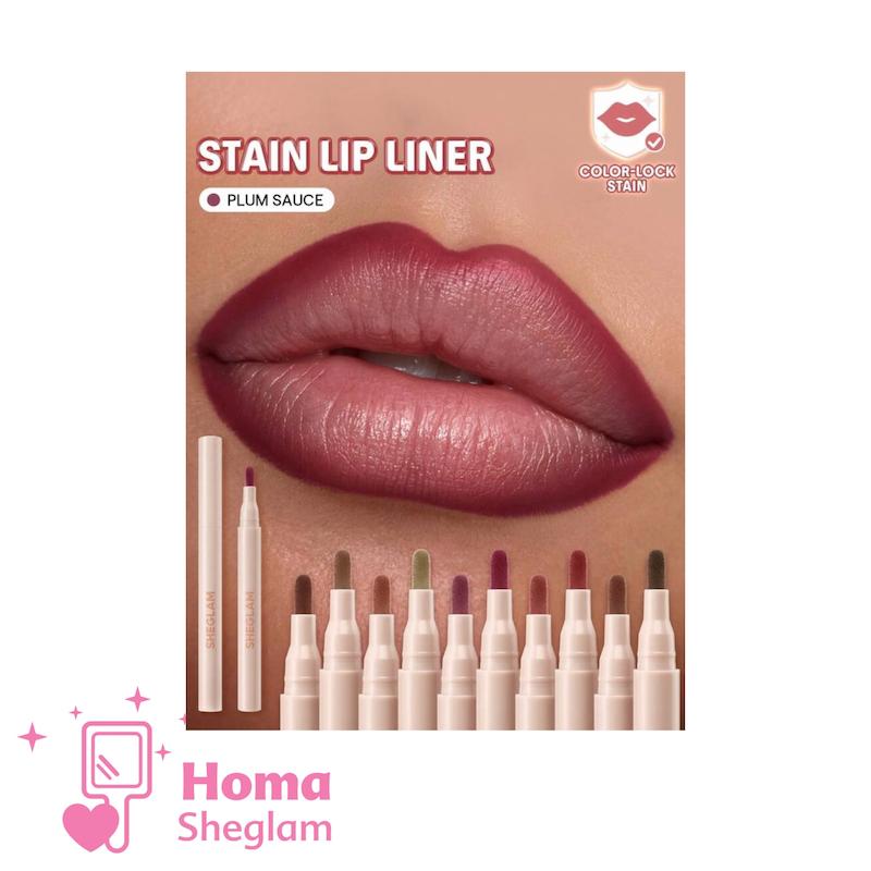 خط لب مایع ماژیکی رنگ ثابت شیگلم رنگPlum Sauce