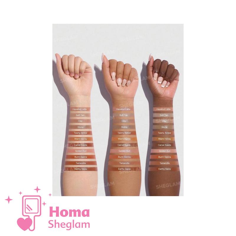 برنزر استیکی کرمی شیگلم رنگ Burnt Sienna