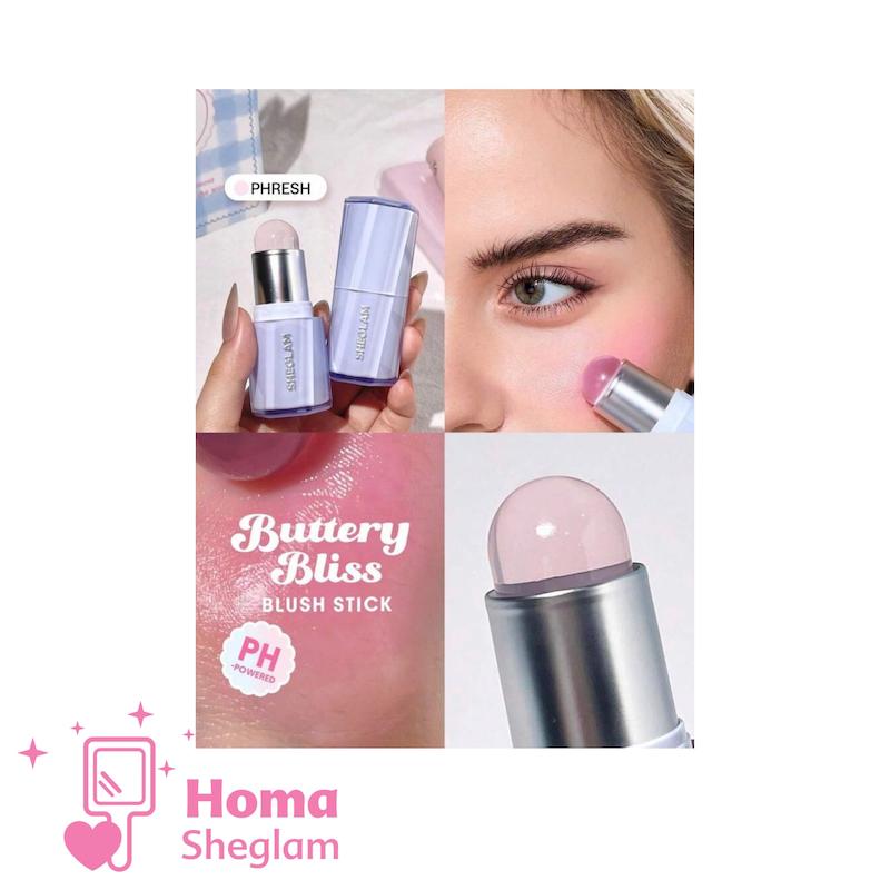 رژگونه استیکی تغییر رنگ‌دهنده شیگلم مدل Buttery Bliss PHresh