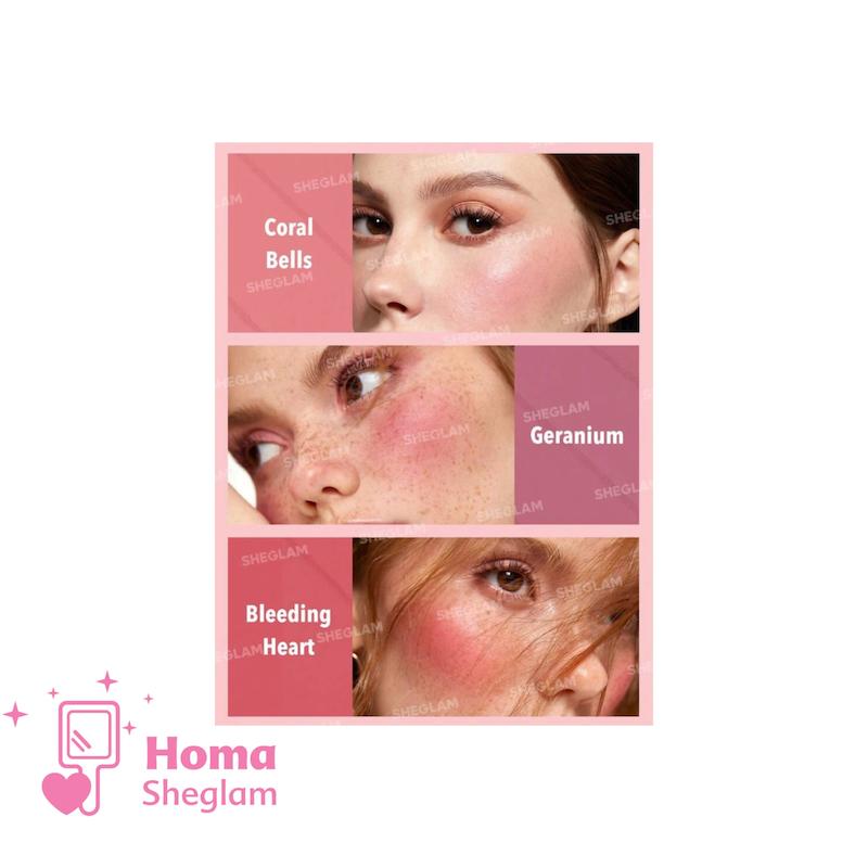 پالت رژگونه 6رنگ شیگلم BLUSHING BOUQUET