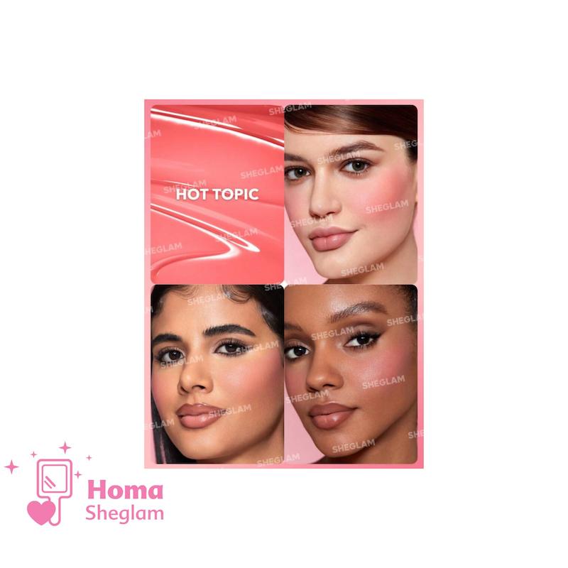 رژگونه مایع شیگلم رنگ Hot Topic
