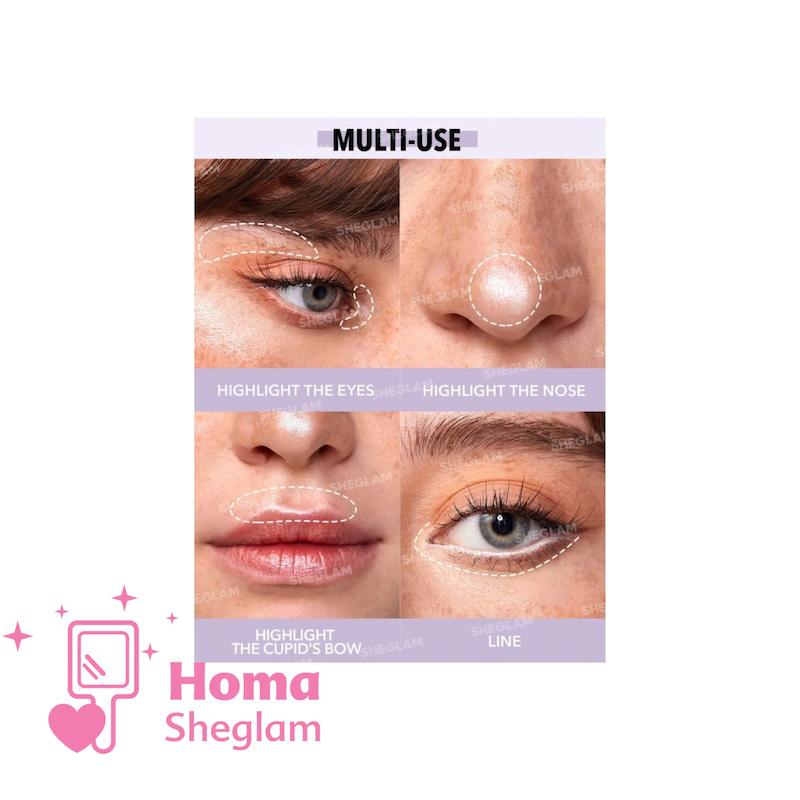 هایلایتر مدادی شیگلم رنگ Starlight
