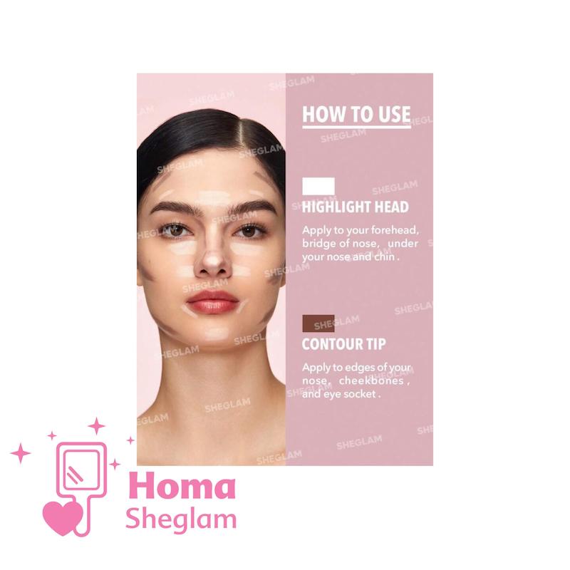 هایلایتر و کانتور مدادی مدل Fine Line 2in1 رنگ Buff