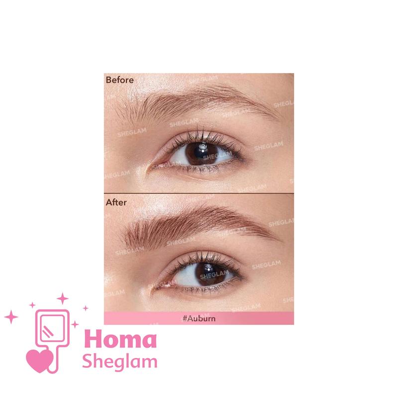 هاشور ابرو شیگلم Brow Fection رنگ auburn