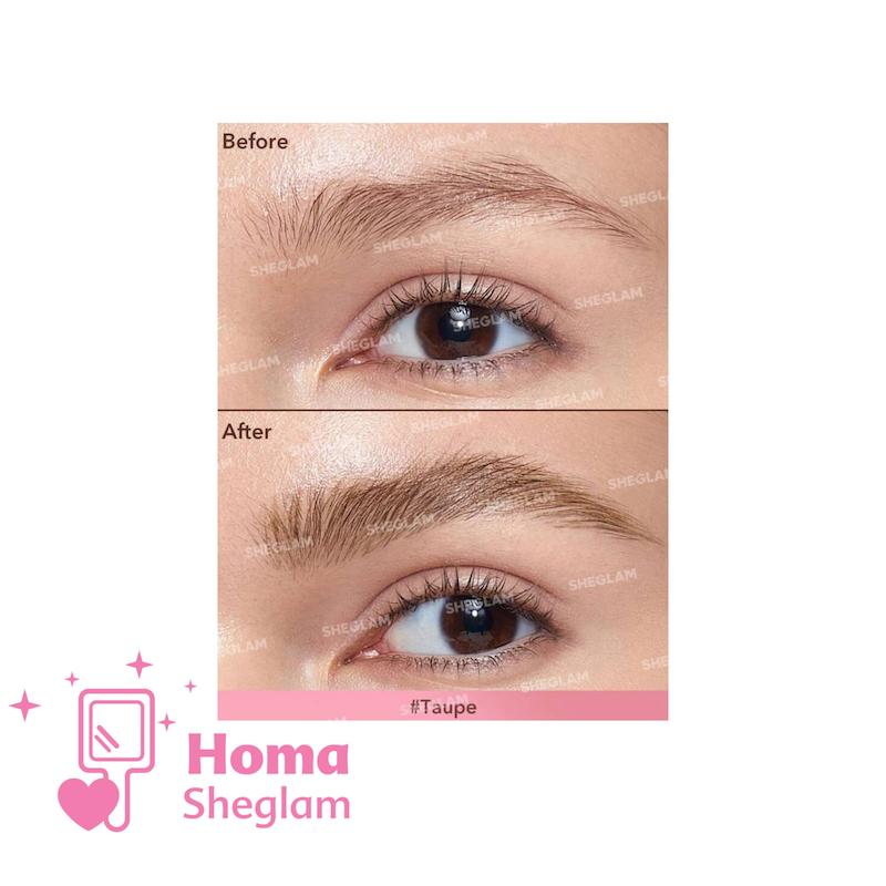 هاشور ابرو شیگلم Brow Fection رنگ taupe