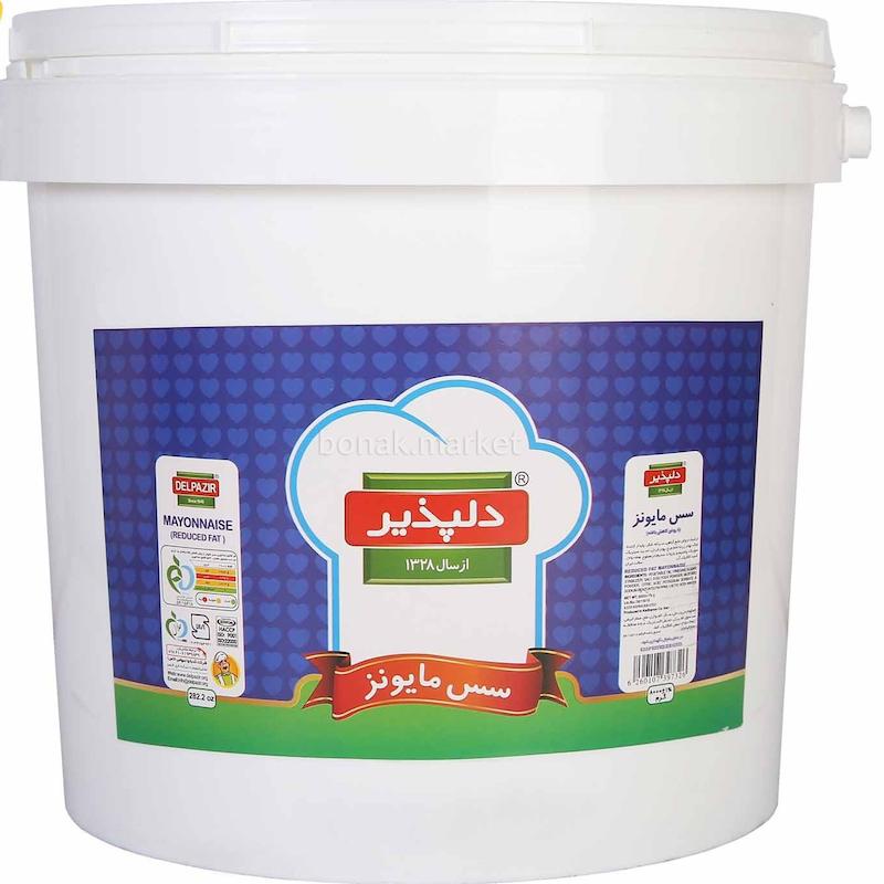 سس مایونز دبه 8 کیلویی - دلپذیر