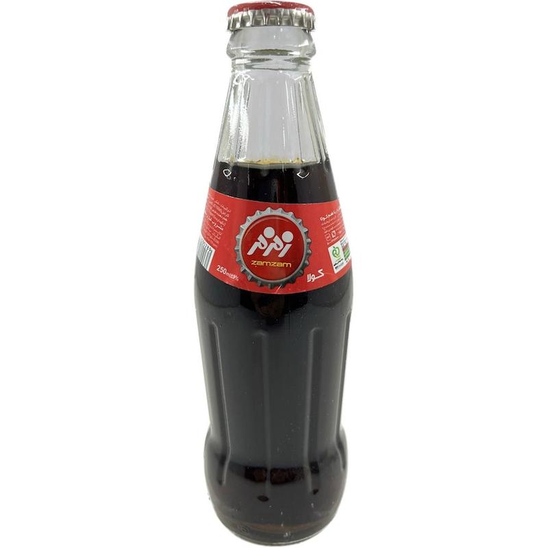 نوشابه شیشه ای 250ML زمزم کولا