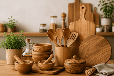 بهترین لوازم چوبی آشپزخانه؛ راهنمای خرید، نگهداری و افزایش طول عمر (۲۰۲۶)