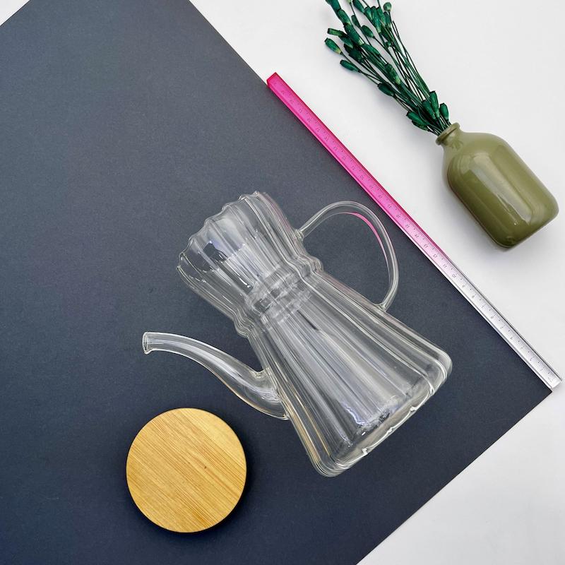 روغن ریزعربی پیرکس درب بامبو