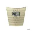 سبد رخت گرد بامبو لیمون