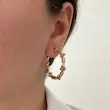 گوشواره ژوپینگ حلقه ای طرح آلبرنادو