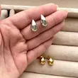 گوشواره دراپ (قطره) استیل