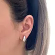گوشواره دراپ (قطره) استیل
