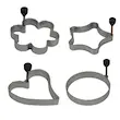 قالب فلزی تخم مرغ و کوکو مجموعه 4 عددی