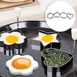 قالب فلزی تخم مرغ و کوکو مجموعه 4 عددی