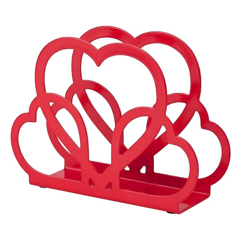 جا دستمال VINTERFINT ایکیا | طرح قلب | قرمز