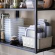 درب ظرف نگهدارنده ایکیا IKEA 365+ مستطیلی پلاستیکی