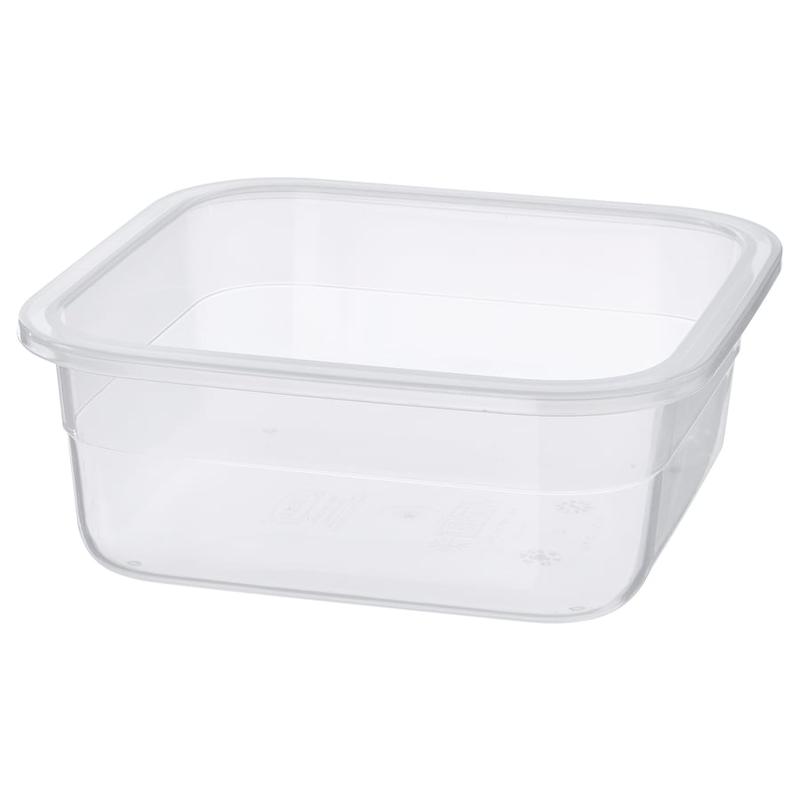 ظرف نگهدارنده غذا ایکیا IKEA 365+ مربع پلاستیکی ۷۵۰ میلی‌لیتر
