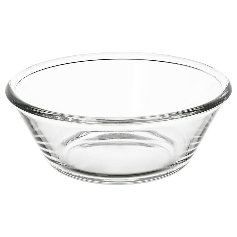 کاسه سرو ایکیا VARDAGEN شیشه شفاف ۲۰ سانتی‌متر
