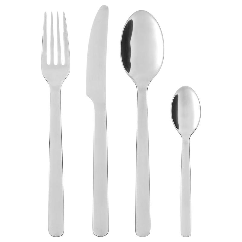 سرویس قاشق و چنگال IKEA 365+ ایکیا | 24 پارچه | استیل