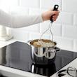 پوره‌کن IKEA 365+ HJÄLTE ایکیا | استیل ضدزنگ/مشکی | 30 سانتی‌متر