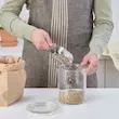 بانکه شیشه‌ای ایکیا IKEA 365+ | گرد | 1.7 لیتر