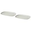 دیس ایکیا GLADELIG | طوسی | 20×13 سانتی‌متر | 2 عددی