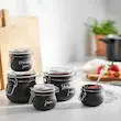 بانکه شیشه‌ای ایکیا KORKEN با درب | 500 سی‌سی