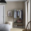رگال لباس ایکیا مدل GRÅFJÄLLET آنتراسیت 90x36x175 سانتی‌متر