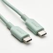 کابل شارژ ایکیا مدل SITTBRUNN USB-C به USB-C طول 1 متر سبز روشن