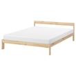 تخت خواب ایکیا مدل NEIDEN چوب کاج 140x200 سانتی‌متر