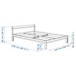 تخت خواب ایکیا مدل NEIDEN چوب کاج 140x200 سانتی‌متر