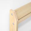 تخت خواب ایکیا مدل NEIDEN چوب کاج 140x200 سانتی‌متر