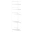 شلف گوشه‌ای ایکیا مدل FROSJON سفید 35x35x156 سانتی‌متر