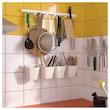 ریل آشپزخانه ایکیا مدل SUNNERSTA سفید | 60x13x14 سانتیمتر