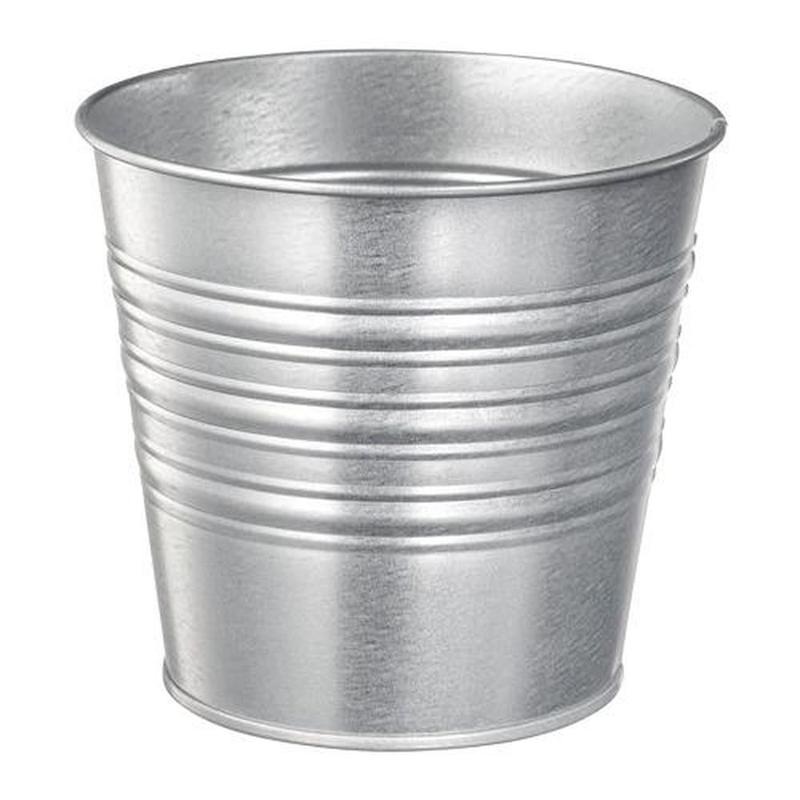 گلدان SOKKER ایکیا | گالوانیزه | ارتفاع 12 سانتیمتر