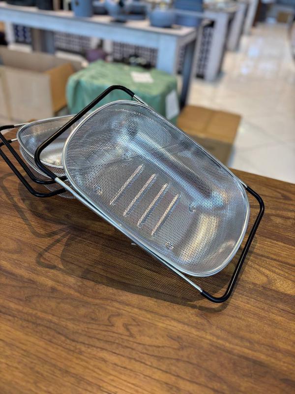 سبد آبکش کشویی استیل 