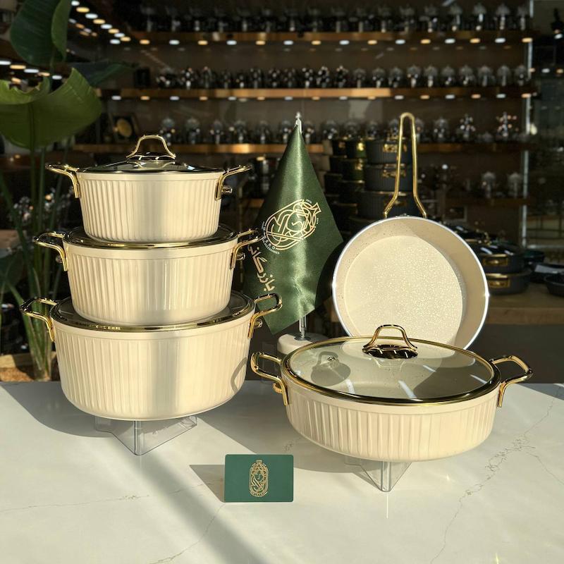 سرویس گرانیتی ۹ پارچه گلد پلاس eviz